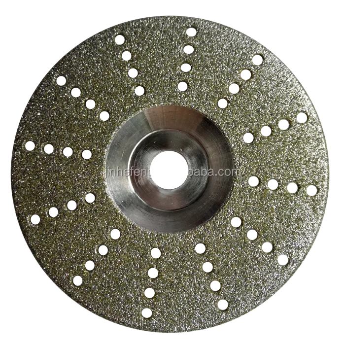 China electroplated diamond saw blade cutting sharpening disc for marble
