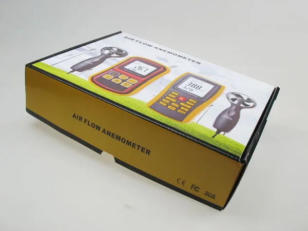 CHENF Windspeed, Temperature, Wind Chill Handheld Weather Meter Anemometer