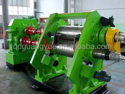 rubber calender machine High accuracy two roll rubber calender machine , three roll rubber calender , four roll rubbercalendering
