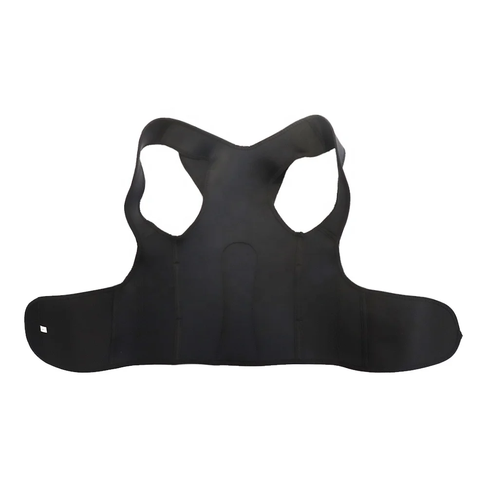 
2020 Top Sell Velvet neoprene fabric Correction Cervical vertebra Lumbar spine Back Shoulder waist Brace Posture Corrector belt 