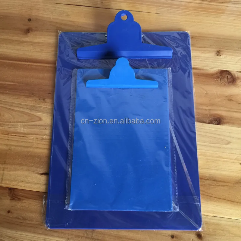 2017 Wholesale Clipboard for Doctors and Nurses Medical blue color office Clipboard