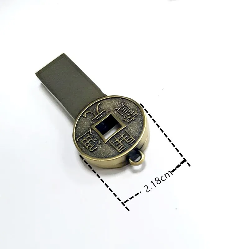 Chinese Tradition design metal key shape USB flash drive / cheap price metal key usb flash drive / logo printing usb pen drives