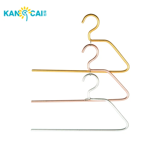 
Space saving aluminum clothes rack for pants 