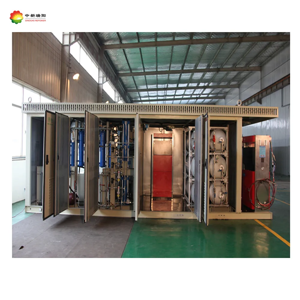 CNG daughter filling station