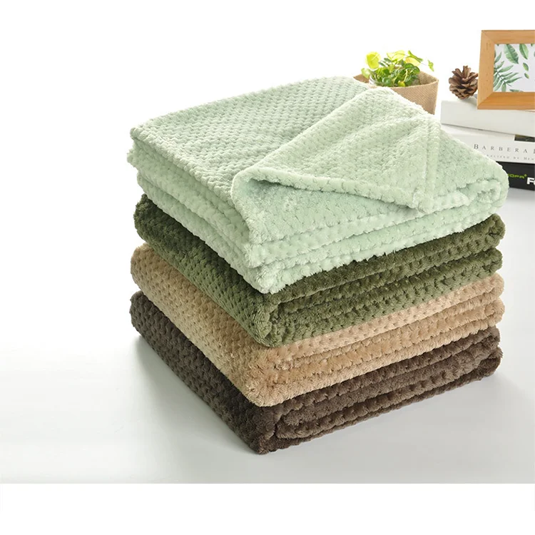 Wholesale suppliers cheap 100% polyester mink blanket single supports OEM and ODM