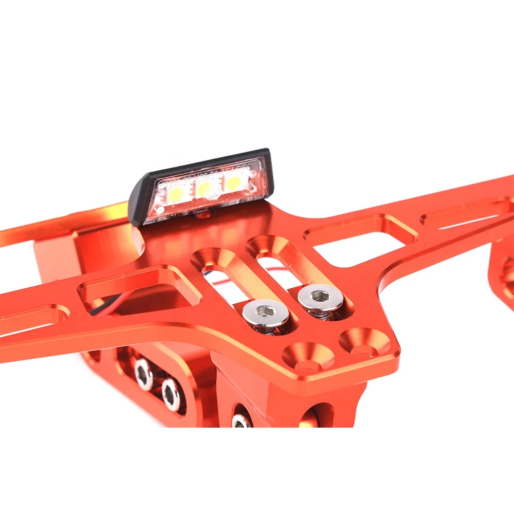 Motorcycle CNC Aluminum Alloy License Plate Holder Bracket Adjustable Angle License Number Plate for YAMHA KAWASAKI YAMAHA HONDA