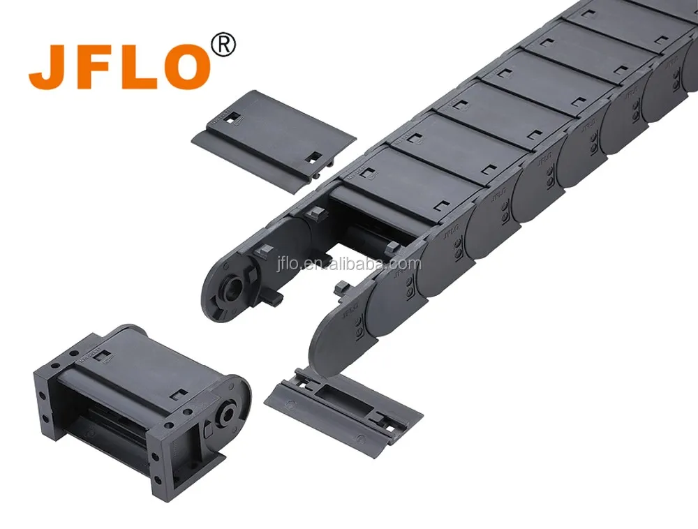 JFLO закрыть тип пластиковые перетащите перевозчик цепи, Кабельное сеть 25 серии