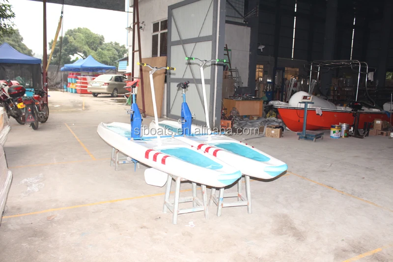 Chinese Cheap Fiberglass Water Bike Single/Double Seats