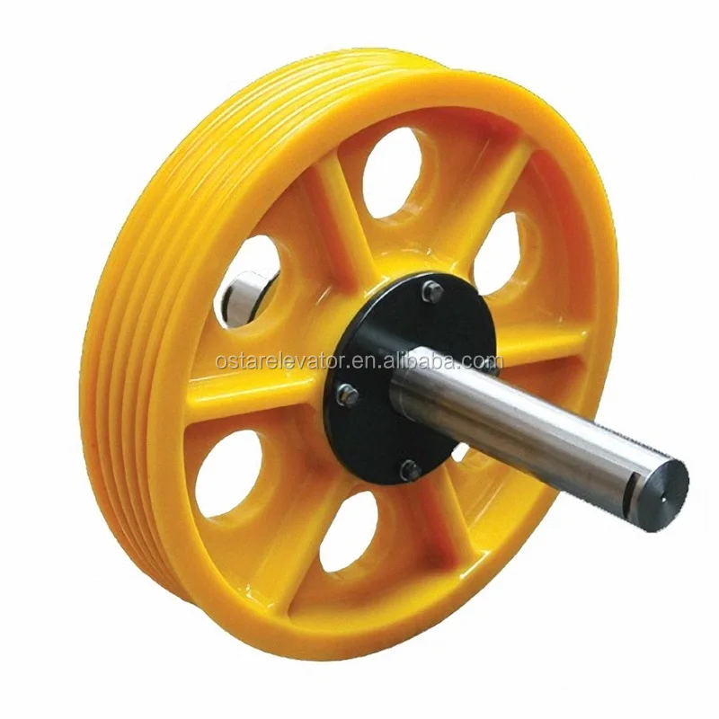 
Nylon Deflector Sheave Diversion Sheave Elevator Sheave Pulley 