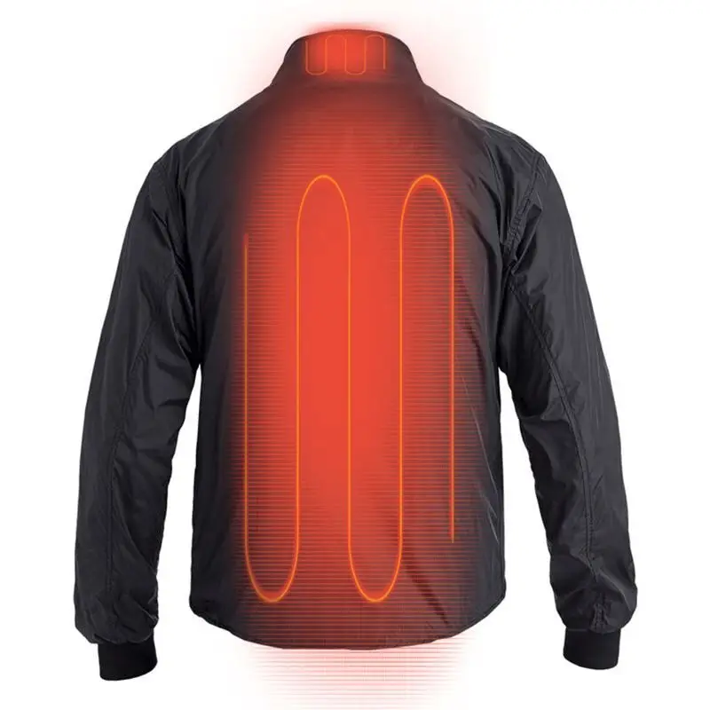 New design 12V heated motorcycle jacket/coats for motorcycle riding racing in cold winter veste chauffante moto