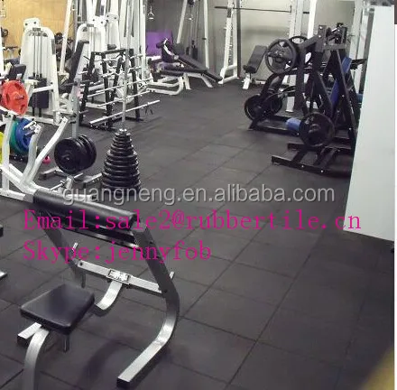 EPDM indoor Crossfit floor/Gym Rubber Flooring Tile/rubber floor mat