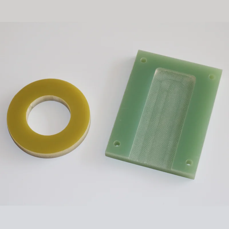FR4 g10 Epoxy fiber glass cloth sheet manufacturing high voltage flat washers