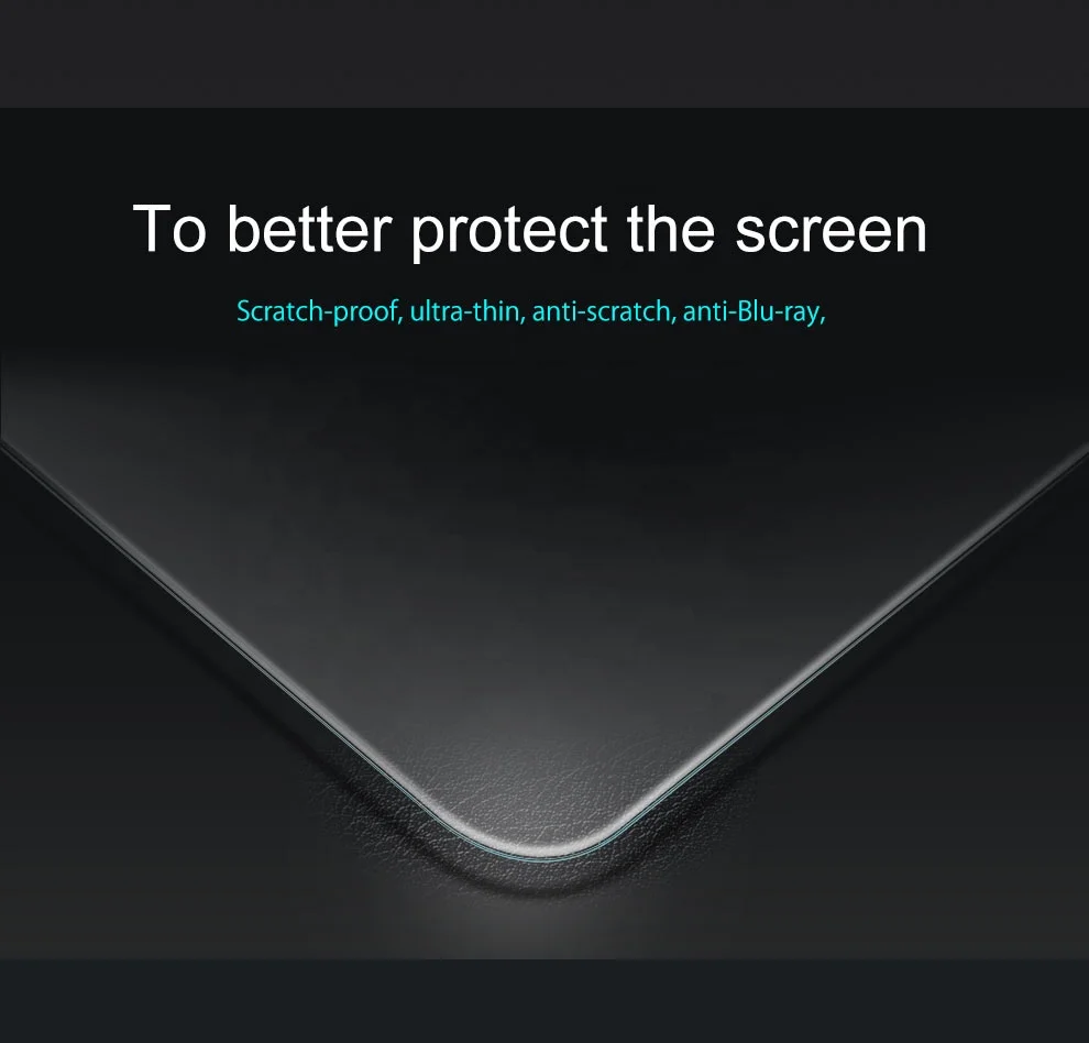 
Guangzhou tv protective glass mobile accessories packaging tempered glass for iPad 