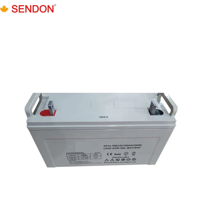 
Sendon 12v Solar System Maintenance Free 2v 600ah 12 V Vrla Gel Bateria 100ah Deep Cycle Agm Battery 