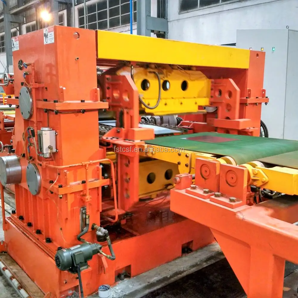
Taiwan design rotary shear cut to length line for 800mm coil 