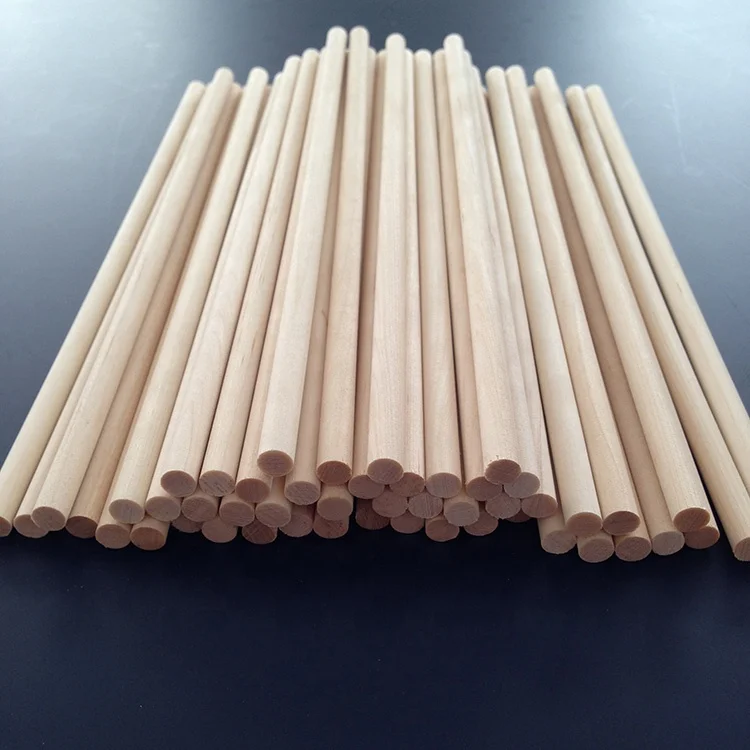 Birch Wood Dowel and Wooden Bar