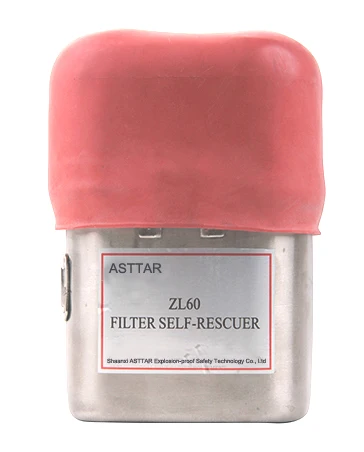 
ZL60 self-rescue breathing apparatus, underground emergency breathing apparatus and mining filter self rescuer 