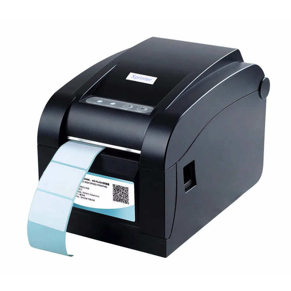 Label Barcode Printer For Supermarket Support Multilingual XP350B 56mm