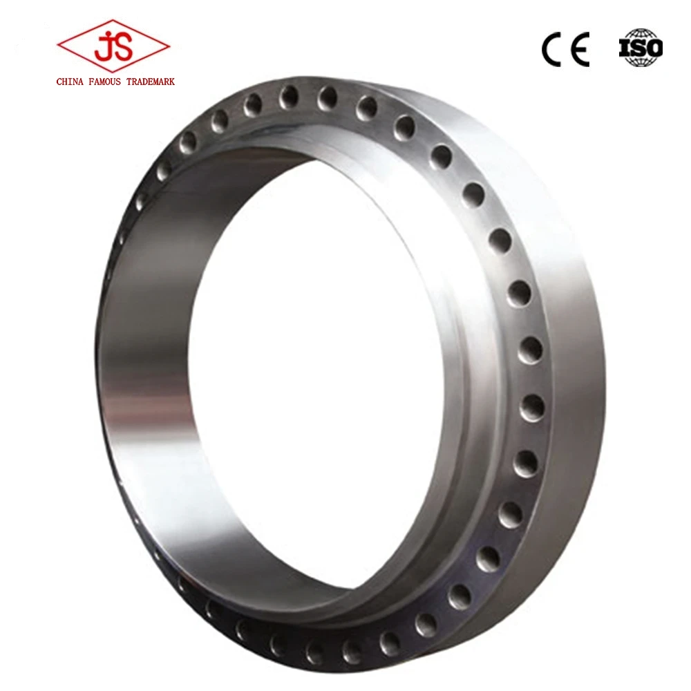 Jis5k 10k 16k Soh Sop Cast Steel Flanges With Golden Yellow Paint