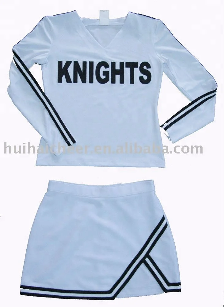 
2018 new metallic shiny cheerleader costumes for cheerleading sports 