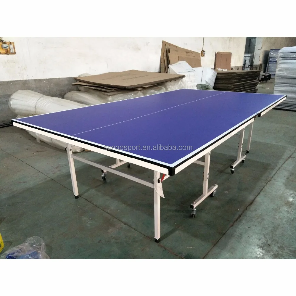 Quick and Easy Assembly Ping Pong Table and Storage SOLO Play Mode Table Tennis Table