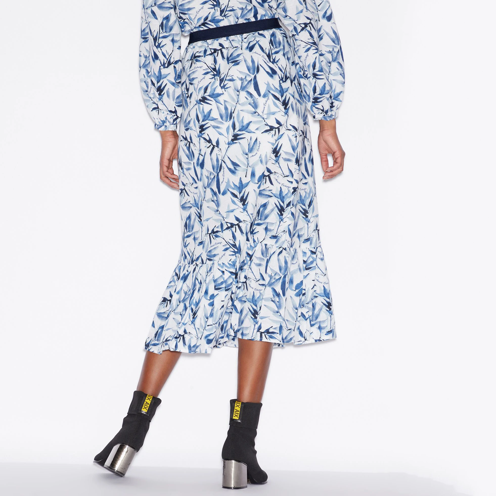 2019 design custom Women Linen Cotton Long Skirts Elastic Waist Maxi Skirts Vintage Summer Skirts