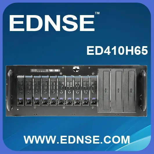 ednse стоечный сервер шасси ed410h65 4u hdd бухты случае