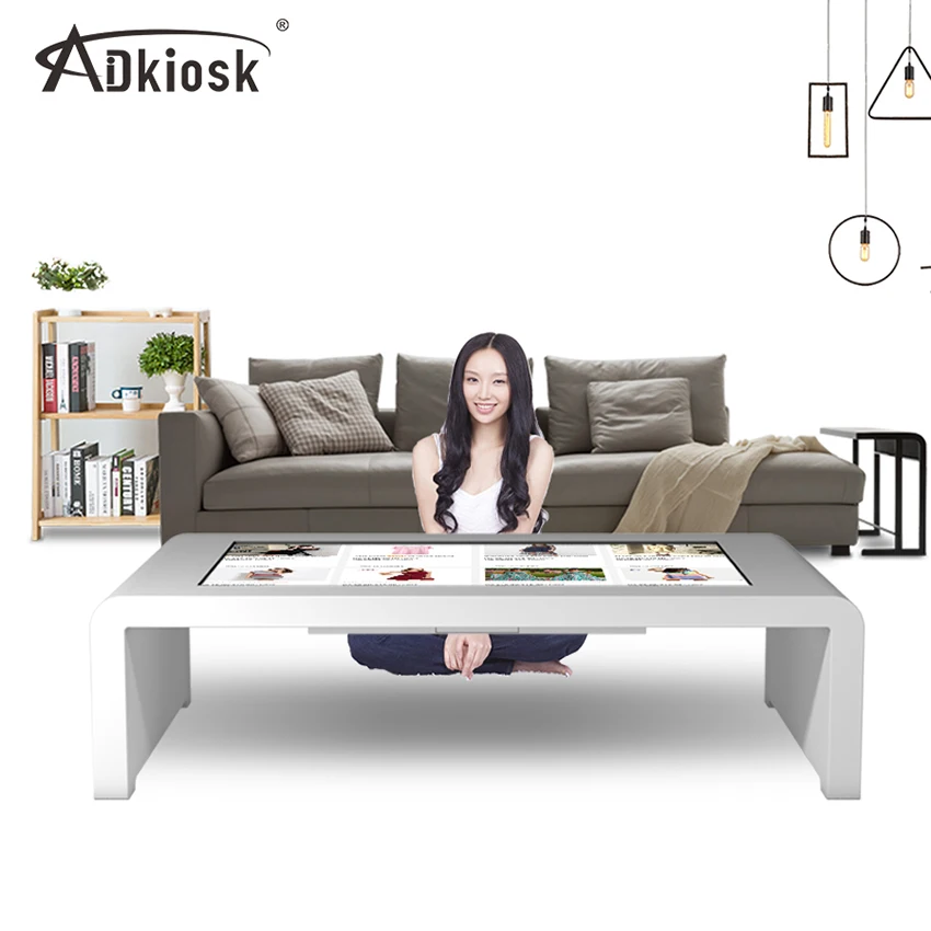 lcd advertising player touch screen game table interactive touch table