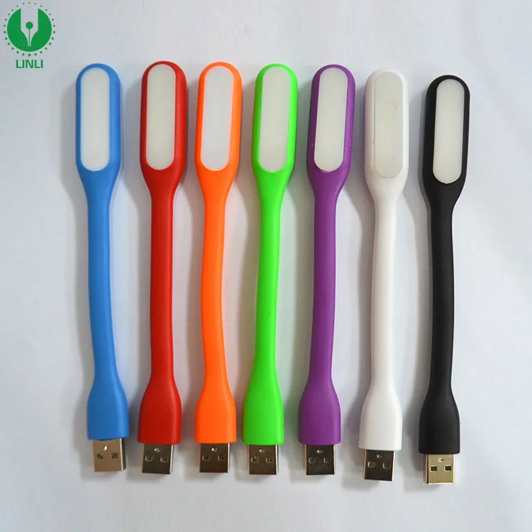 Customized Logo Flexible USB Lamp, USB Light, Promotional USB Lamp