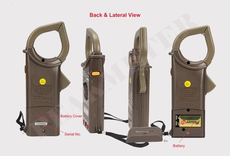 Same to Mastech M266 Insularion Test Digital Clamp Current Meter