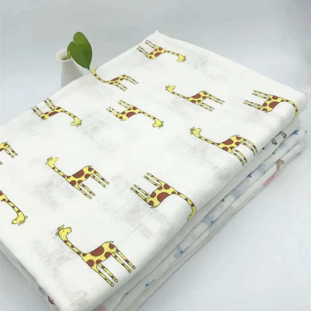 
Manufacturer supplier 100% cotton muslin fabric double layer gauze fabric 