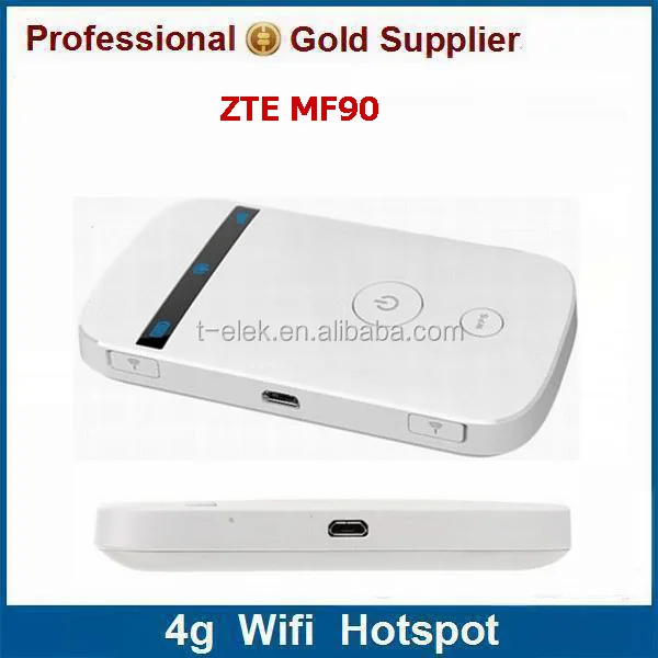 Горячие Продажи Разблокировать LTE TDD 100 100mbps ZTE MF90 4 Г LTE Mobile Hotspot