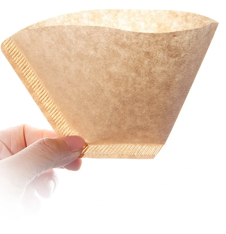 Un-bleached cone coffee filter paper 102# 104#