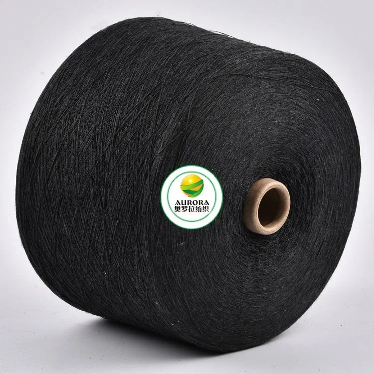 
NE 12/1 recycled cotton polyester towel yarn for weaving looms 