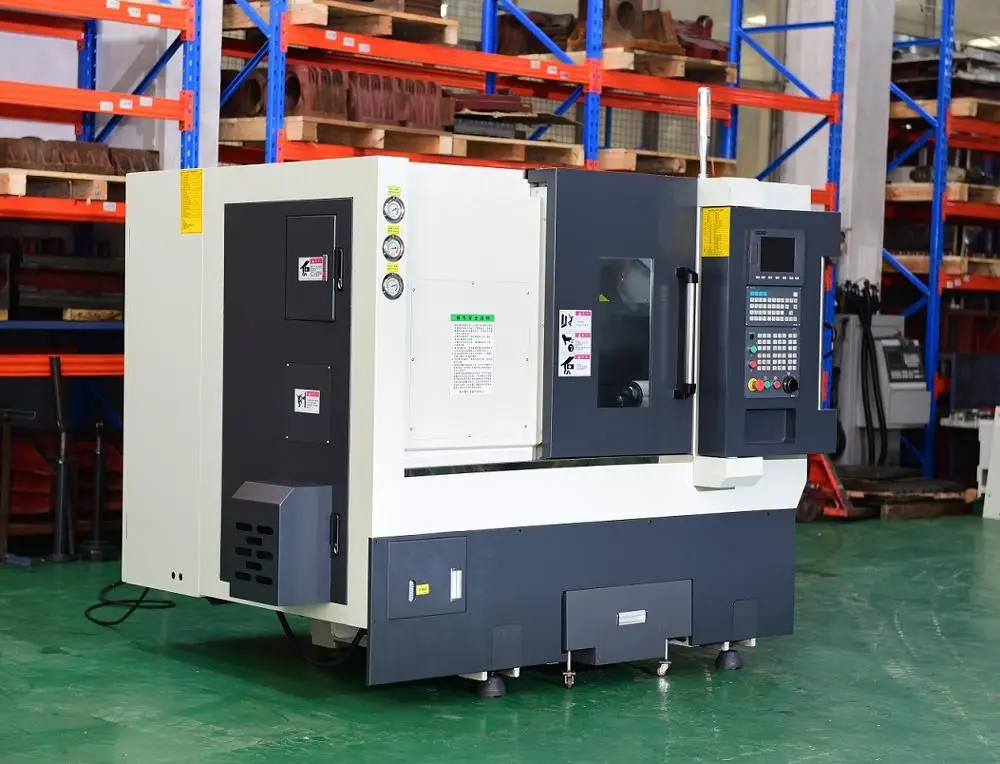 
Slant Bed CNC milling and turning center drill mill lathe mini machine metal (BL-H40TC) 