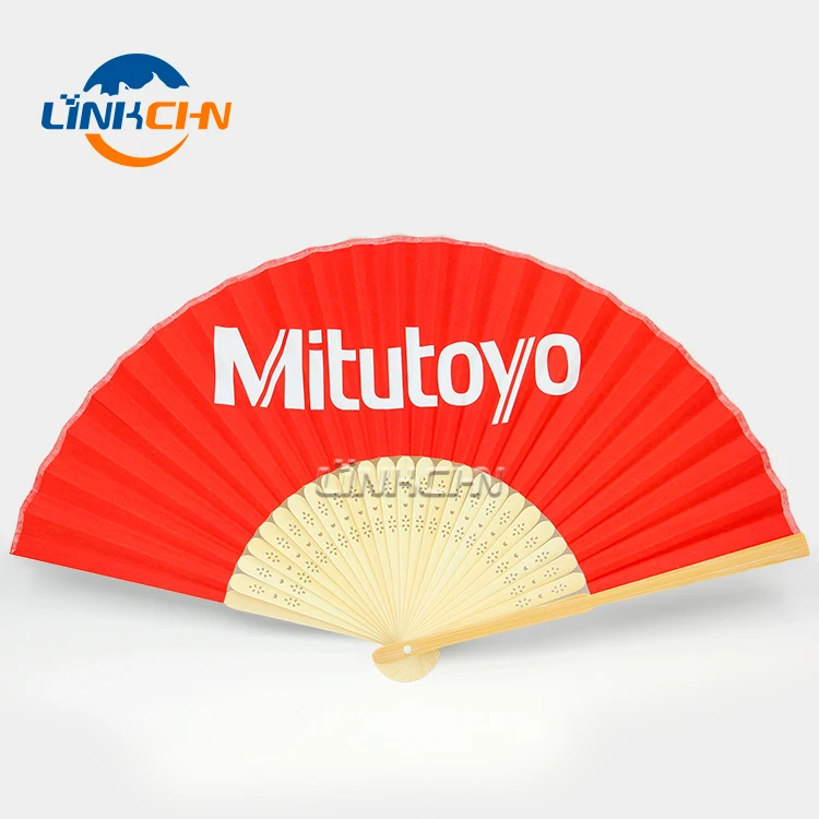 wholesale custom logo hand held fan for gifts