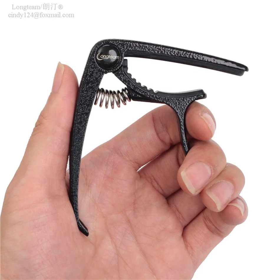 
vintage Zinc alloy acoustic and electric guitar capo change key ukulele and bass accessories key clamp 