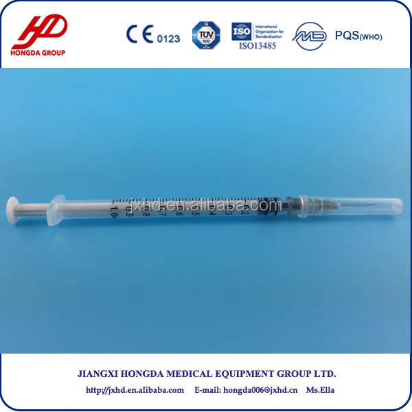 
Disposable Insulin syringe 1ml 0.5ml with fix and removable needle 