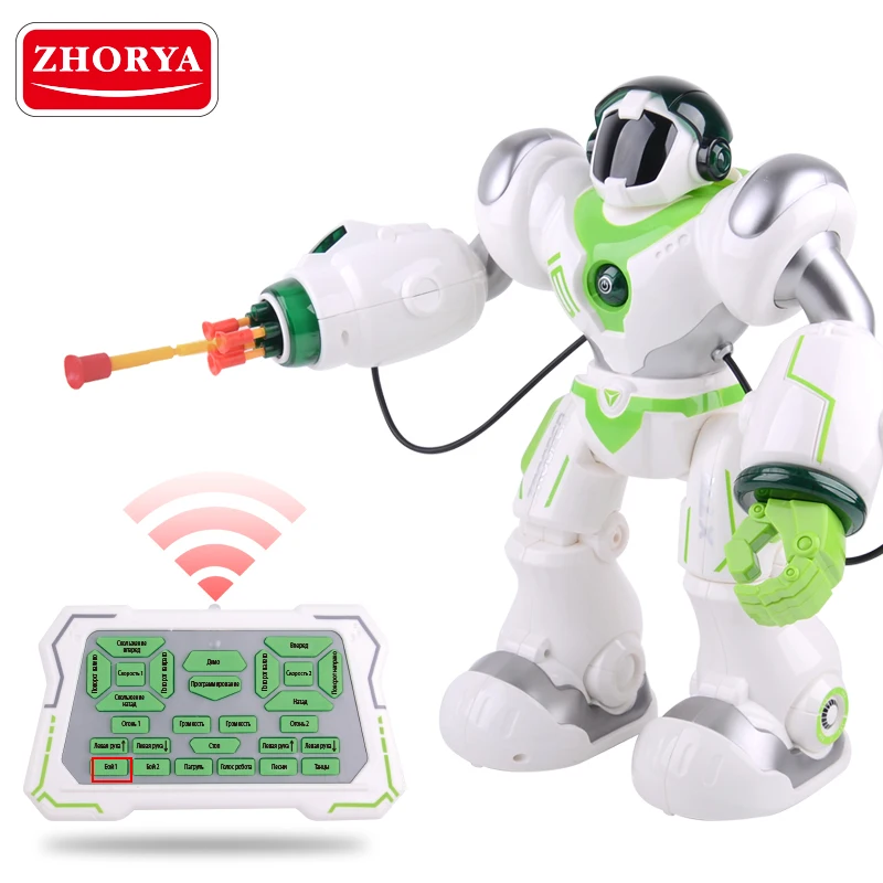 
Zhorya humanoid intelligent programmable robot intelligence with Russian IC 