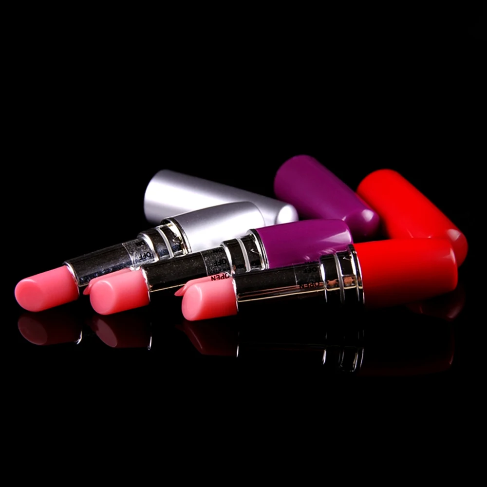 
Natural Waterproof Fashionable ABS Mini Lipstick Vibrator 