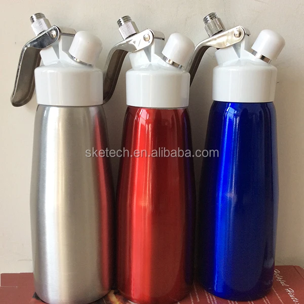High Quality 250ML 500ML 1000ML Aluminum Whip cream Charger dispenser whipper