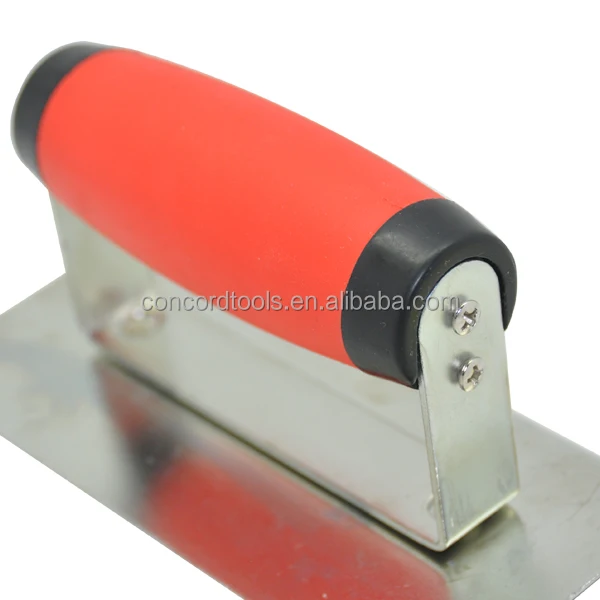 Soft Grip Zinc Plated Blade Edger Plaster Trowel cement tools