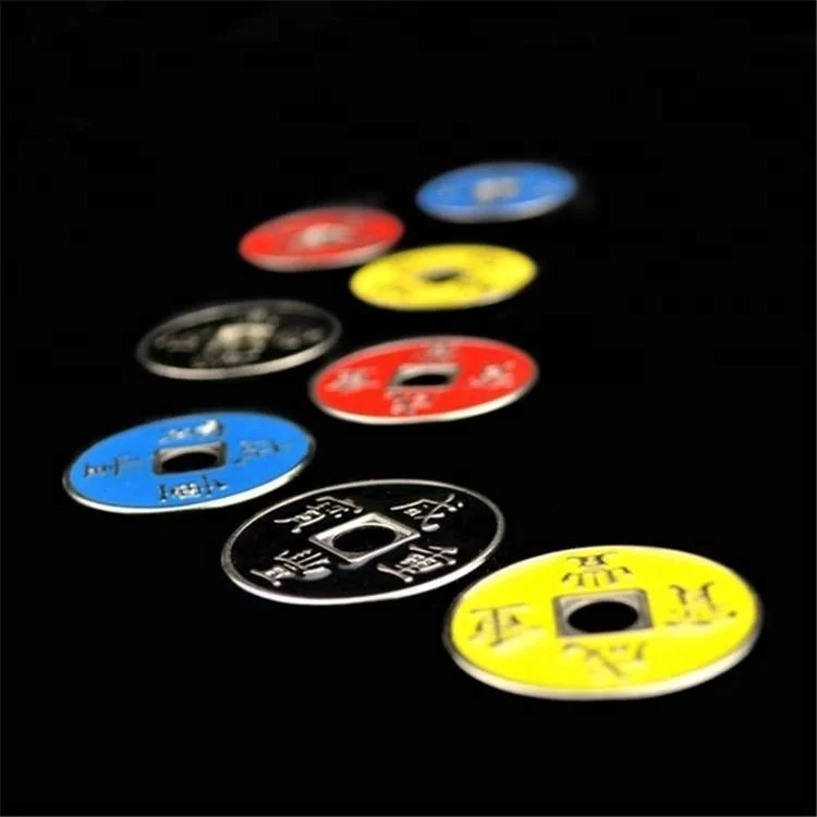 Custom Wholesale Chinese Coin Suit Magician Magic Props Chinese Coin
