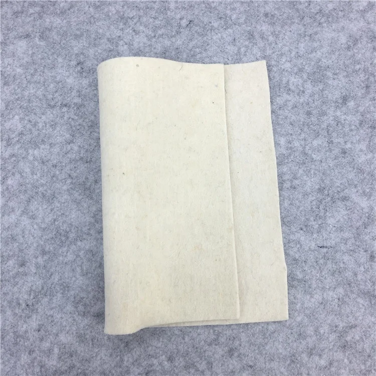 Big factory wholesale industrial oil absorbent 100% german 10mm thick 100% wool felt fabric with cheap price
