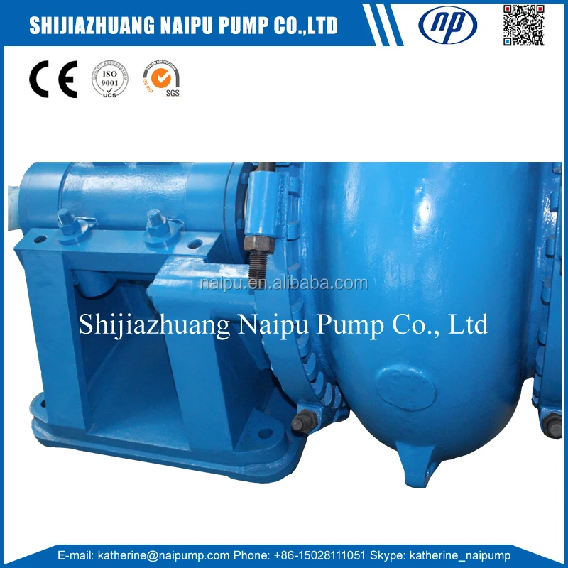 Naipu 10 / 8S - GH Sludge Hard Rock Slurry Pumps for Sand Washing Plants
