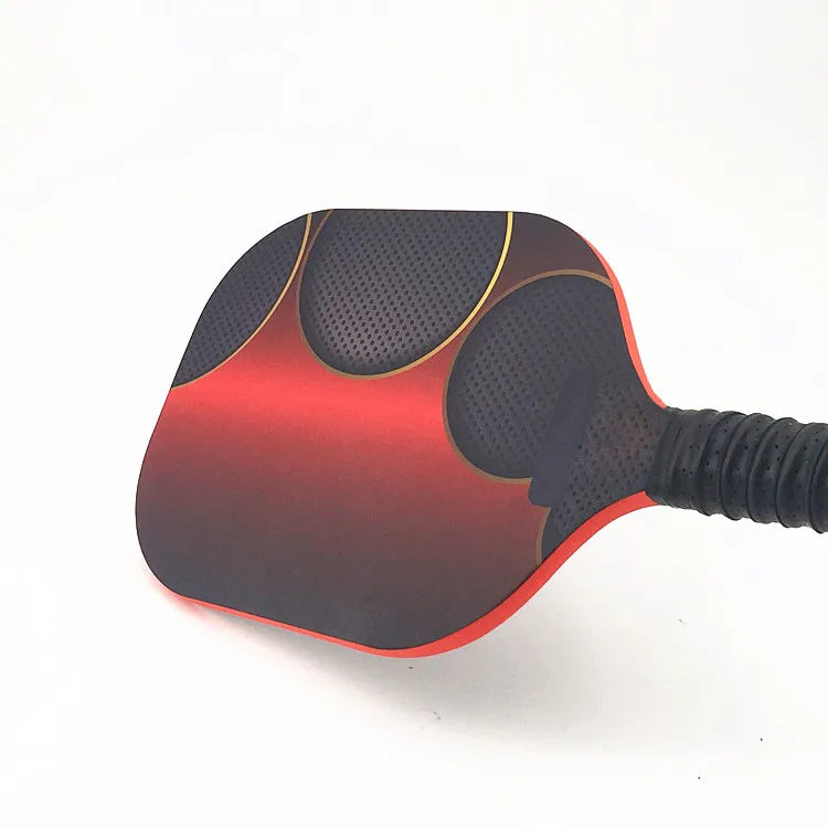 2018 New USAPA Standard Custom Printing Aluminium PP Honeycomb Graphite Pickleball Paddle Racket With Cover Bag
