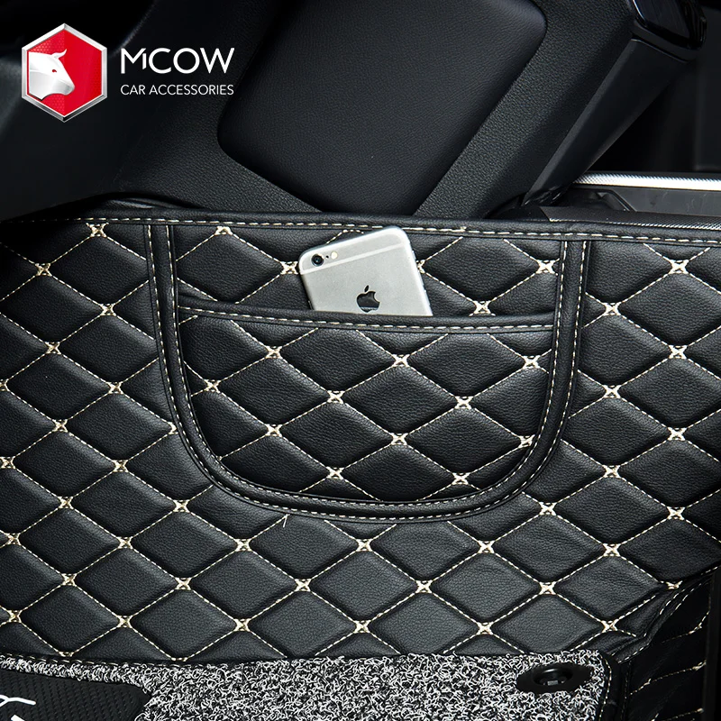 
New Style Car Accessories Hot Sell PU PVC Leather 3D 5D 7D Single Layer Car Mats 
