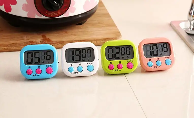 Kitchen Timers 99 minutes 59 seconds digital large LCD countdown timers