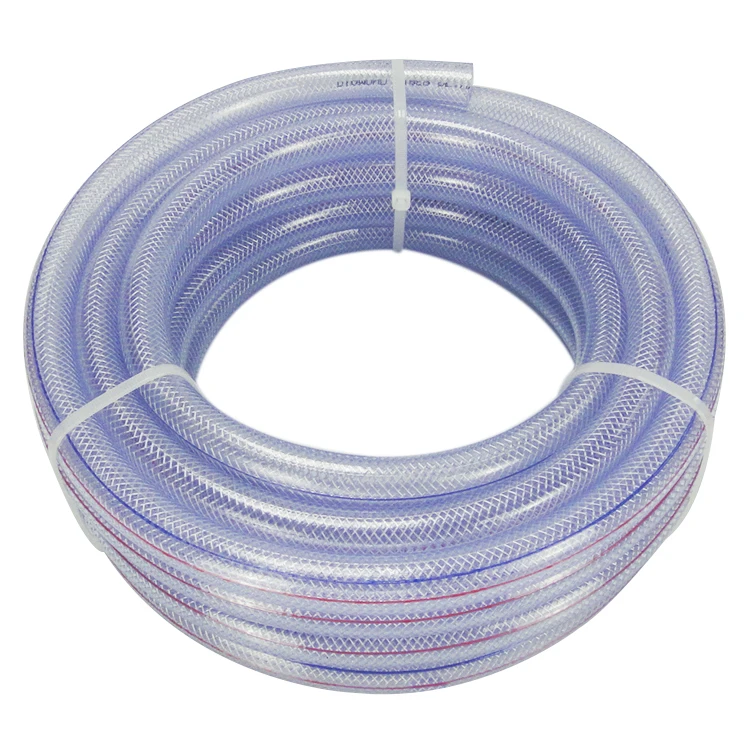 EASTOP All Color Flexible Fiber Braided Reinforce Plastic PVC Water Hose Pipe