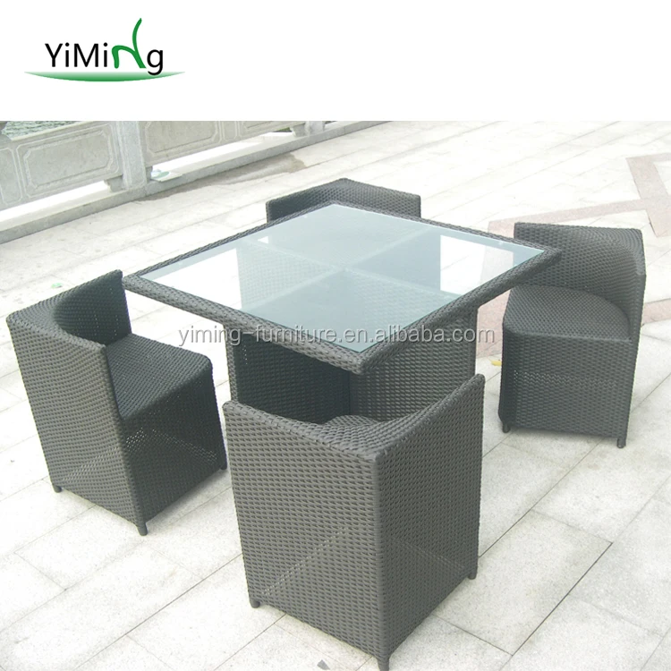 
2015 Hot Sale Outdoor Dining Set Patio Pe Rattan Furniture 
